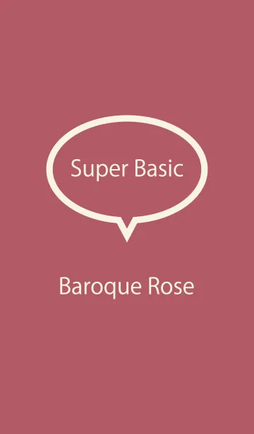 [LINE着せ替え] Super Basic Baroque Roseの画像1