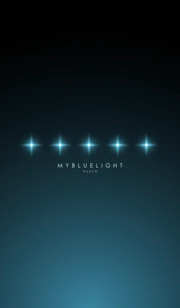 [LINE着せ替え] MY BLUE STARLIGHTの画像1