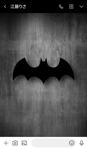 [LINE着せ替え] DARKBAT THEME 3.の画像3