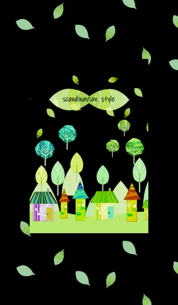 [LINE着せ替え] 落ち着いた森・北欧の画像1