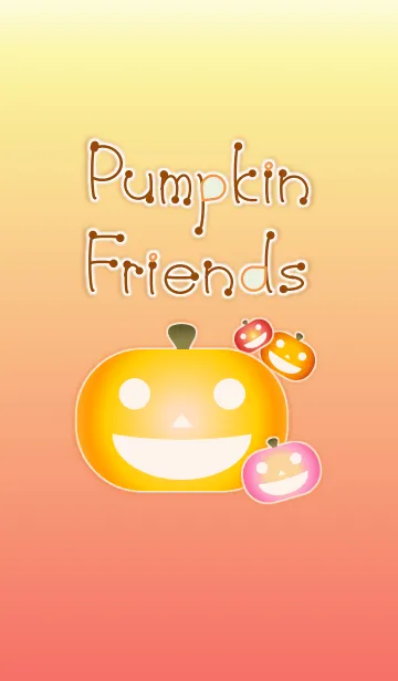 [LINE着せ替え] Pumpkin Friends！ (Red Ver.1)の画像1