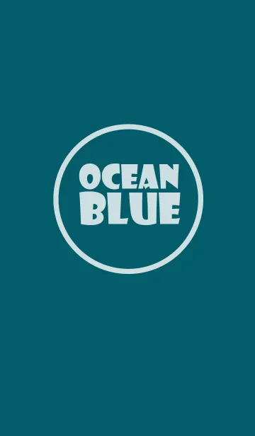 [LINE着せ替え] Love ocean blue Theme v.2 (jp)の画像1