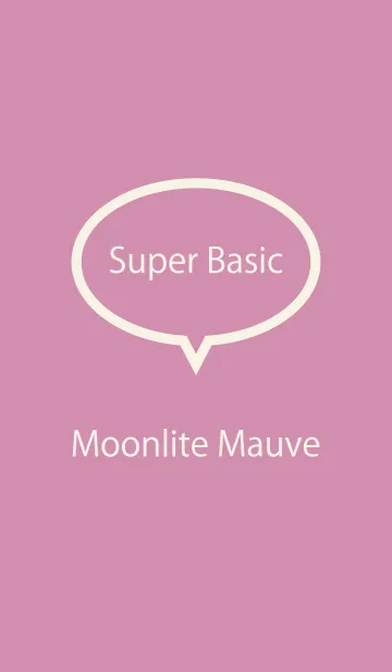 [LINE着せ替え] Super Basic Moonlite Mauveの画像1