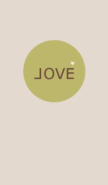 [LINE着せ替え] LOVE =くすみカラー=の画像1