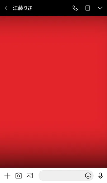 [LINE着せ替え] red rose and black (jp)の画像3