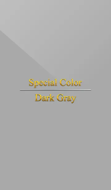 [LINE着せ替え] Special Color Dark Grayの画像1