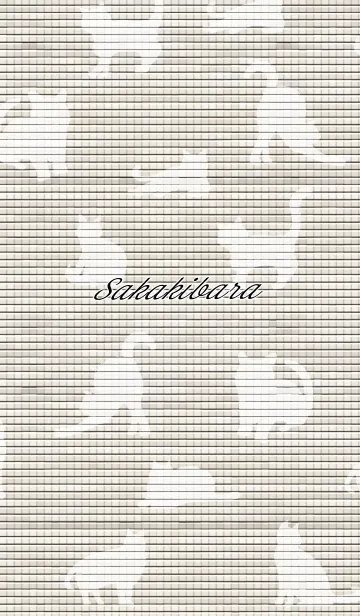 [LINE着せ替え] さかきばら用大人可愛い☆猫シルエットの画像1