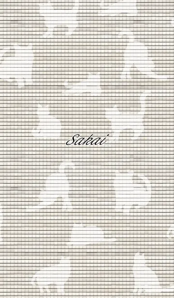 [LINE着せ替え] さかい用大人可愛い☆猫シルエットの画像1