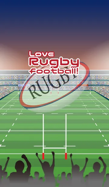 [LINE着せ替え] Love Rugby！の画像1