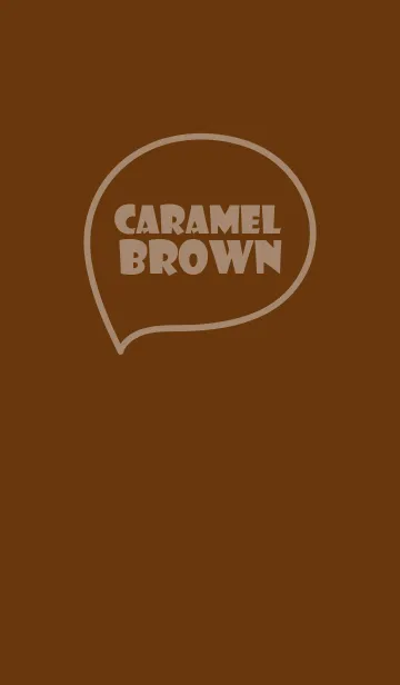 [LINE着せ替え] Love caramel brown Theme (jp)の画像1