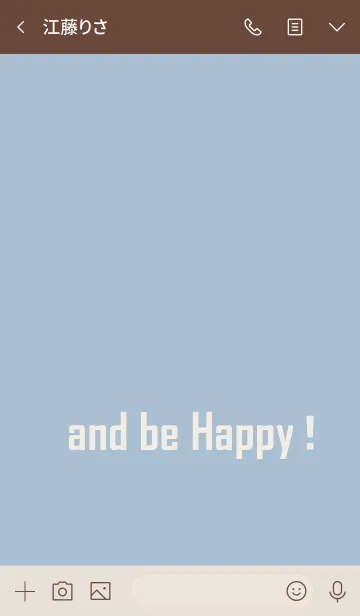 [LINE着せ替え] Live, Love, Laugh and be Happy！vol.5の画像3