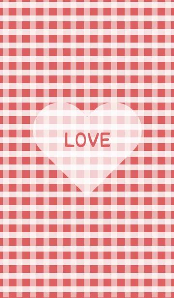 [LINE着せ替え] ♥ Gingham check ！ ♥ - No.14の画像1