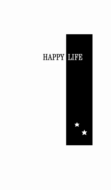 [LINE着せ替え] ホワイトブラック・シンプルの画像1