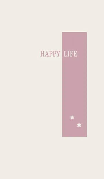 [LINE着せ替え] ピンクベージュ・シンプルの画像1