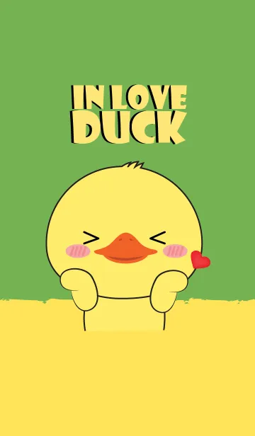 [LINE着せ替え] In Love Duck (jp)の画像1