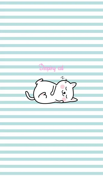 [LINE着せ替え] Sleeping cat 2.の画像1