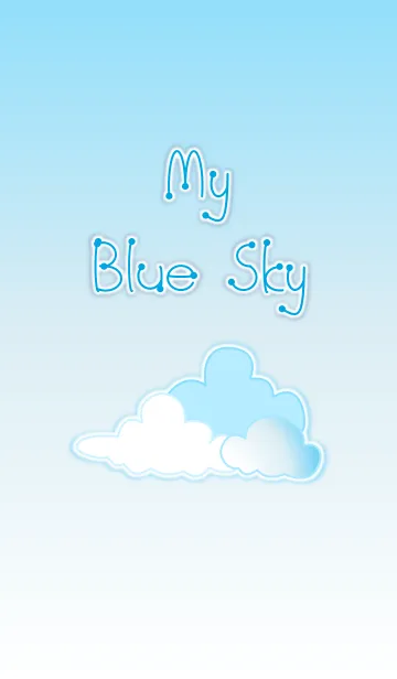 [LINE着せ替え] My Blue Sky！ (BL V.2)の画像1