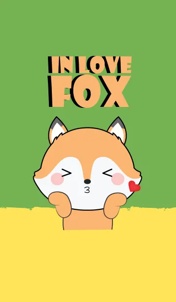 [LINE着せ替え] In Love Fox (jp)の画像1