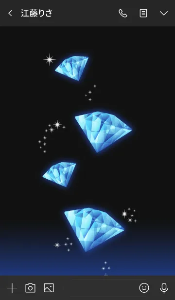 [LINE着せ替え] Jewelry Days sapphireの画像3