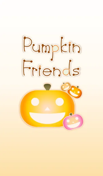 [LINE着せ替え] Pumpkin Friends！ (Brown Ver.4)の画像1