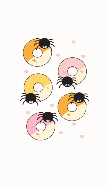 [LINE着せ替え] Yummy donuts 4の画像1