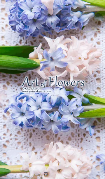 [LINE着せ替え] ART of Flowersの画像1