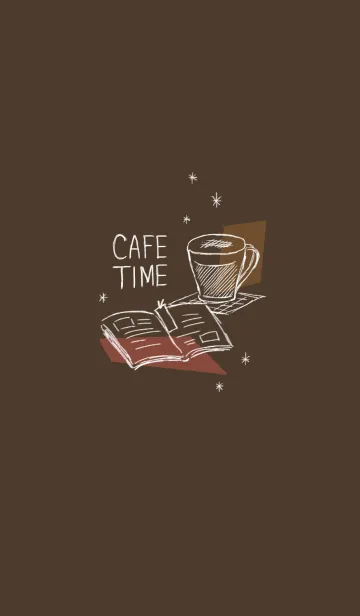 [LINE着せ替え] CAFE TIME -ビター-の画像1