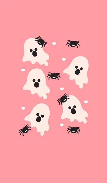 [LINE着せ替え] Cute little ghost theme 7の画像1