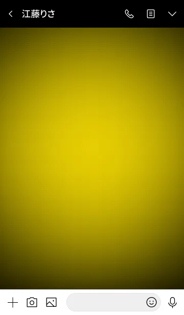 [LINE着せ替え] Corn Yellow Neon Theme (jp)の画像3