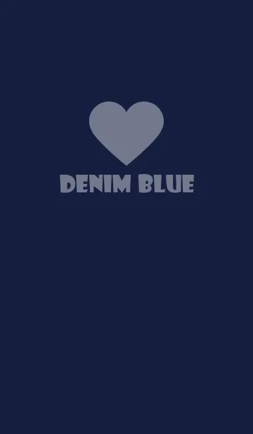 [LINE着せ替え] Denim Blue v.2 (jp)の画像1