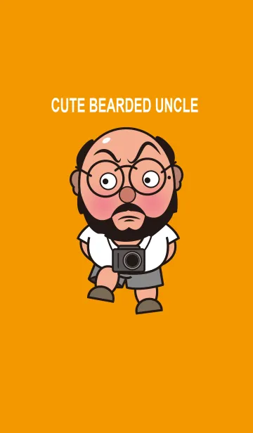 [LINE着せ替え] Cute Bearded Uncleの画像1