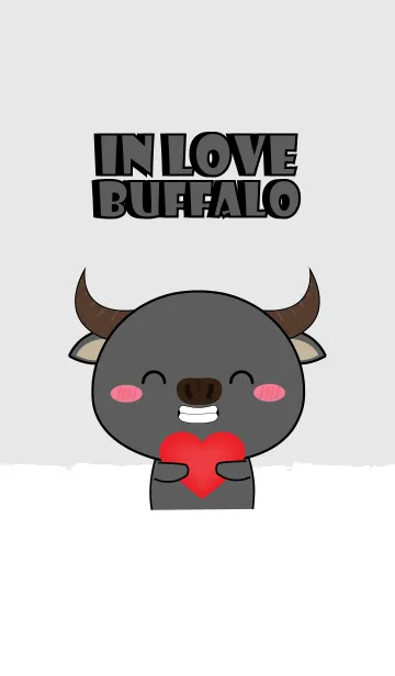 [LINE着せ替え] In Love Buffalo (jp)の画像1