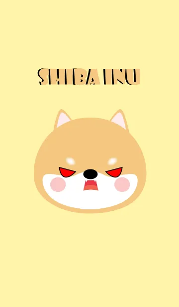 [LINE着せ替え] Love Simple Shiba Inu Theme (jp)の画像1