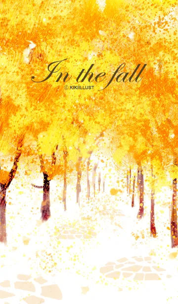 [LINE着せ替え] In the fall 3の画像1