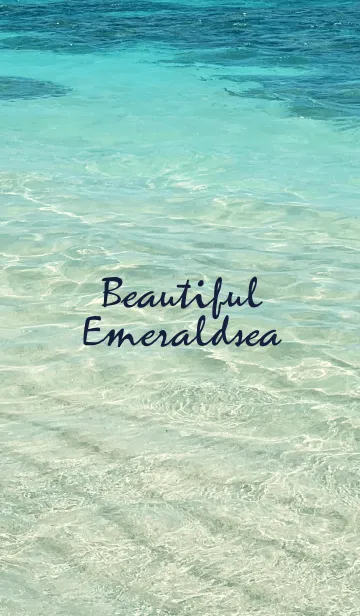 [LINE着せ替え] Beautiful Emeraldsea 32 -MEKYM-の画像1