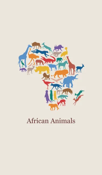 [LINE着せ替え] African Animalsの画像1