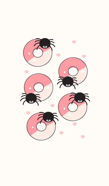 [LINE着せ替え] Yummy donuts 5の画像1