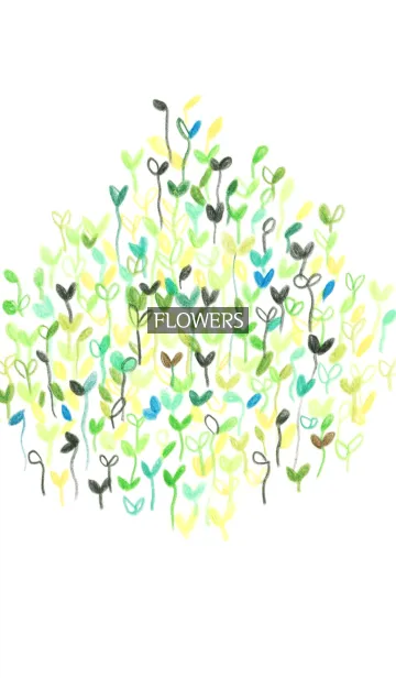 [LINE着せ替え] water color flowers_1112の画像1