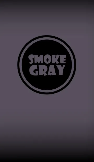 [LINE着せ替え] Simple smoke gray and Black (jp)の画像1