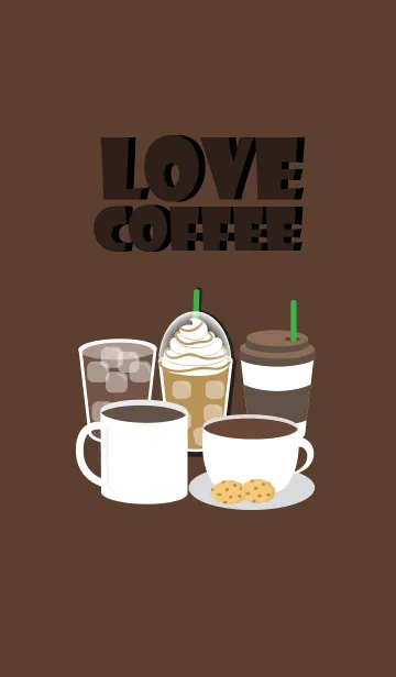 [LINE着せ替え] I Love Coffee Theme (jp)の画像1