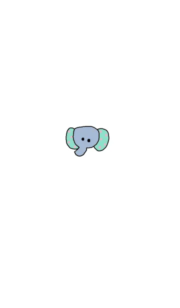 [LINE着せ替え] dot Elephant theme 2の画像1