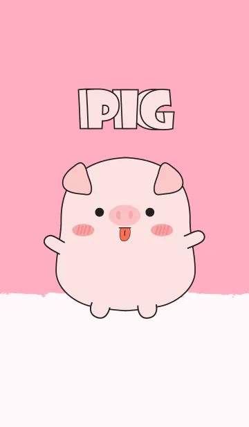 [LINE着せ替え] Emotions Fat Pig 2 (jp)の画像1