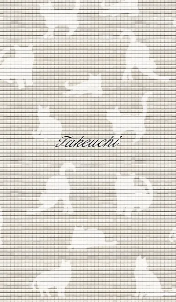 [LINE着せ替え] たけうち用大人可愛い☆猫シルエットの画像1