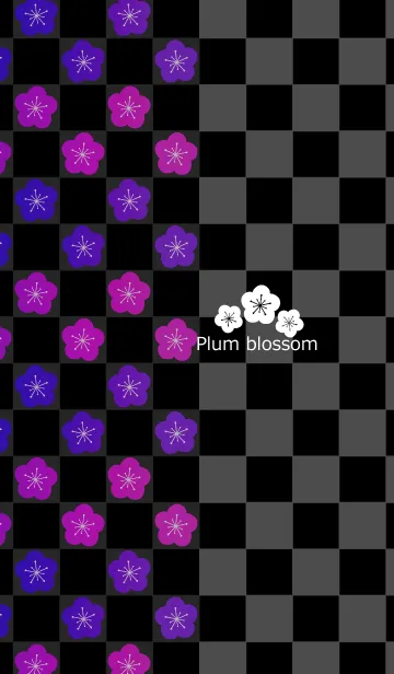 [LINE着せ替え] 梅の花 -Magenta-の画像1