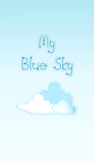 [LINE着せ替え] My Blue Sky！ (BL V.3)の画像1