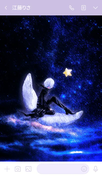 [LINE着せ替え] The NightskyPrince #イラストの画像3