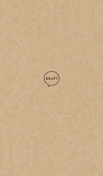 [LINE着せ替え] 線画＋クラフト紙の画像1