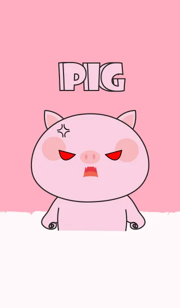 [LINE着せ替え] I Love Cute Cute Pig (jp)の画像1