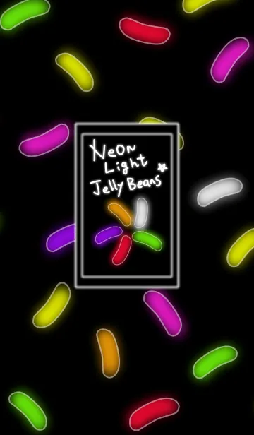 [LINE着せ替え] Neon light jelly beansの画像1