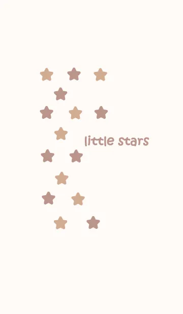 [LINE着せ替え] Little stars theme 9の画像1